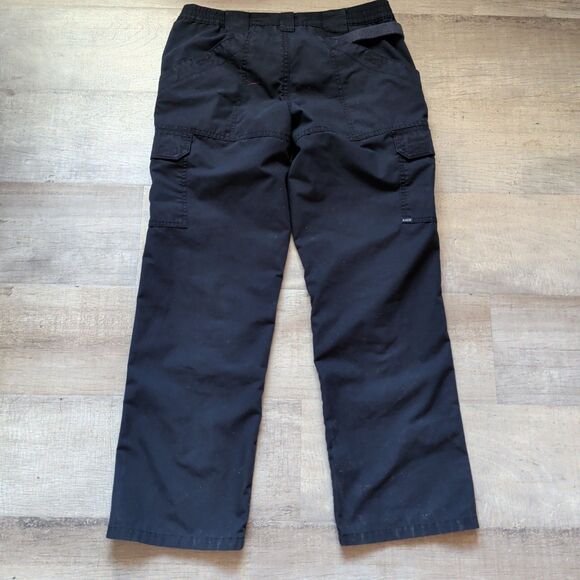 5.11 Tactical Womens Taclite Pro Cargo Pants Blue Flap Pockets Low Rise Snap 8 - Picture 3 of 8